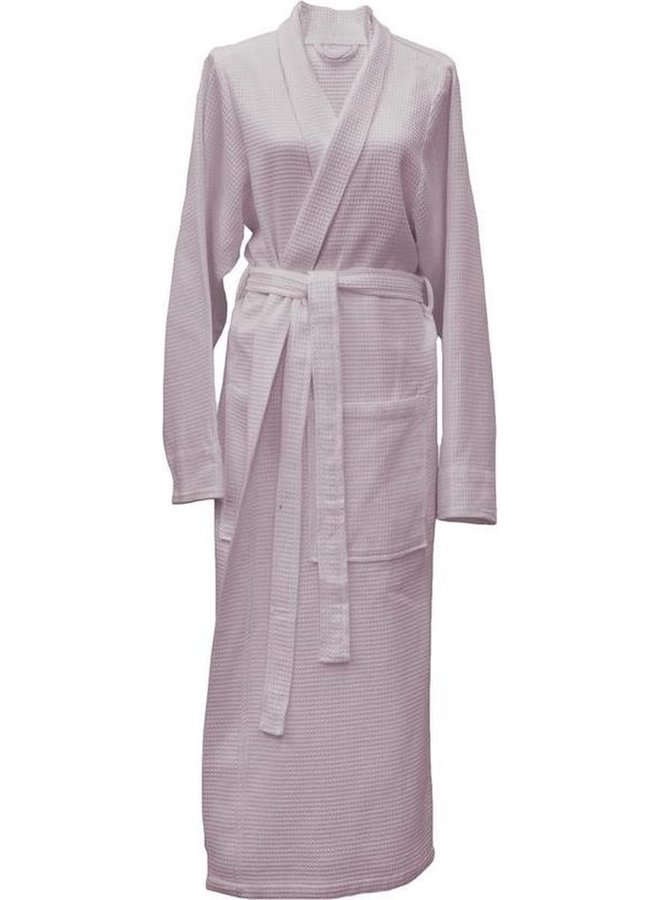 Badjas Wafel Lila Paars - Katoen