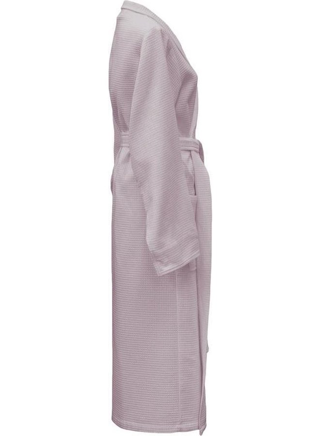 Heckett & Lane Badjas Wafel Lila Paars - Katoen