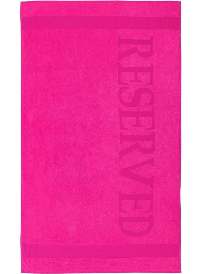 Lucca Strandlaken Reserved Fuchsia - 100x180 - Velours