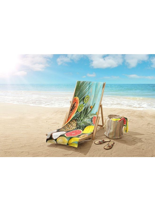 Good Morning Strandlaken Fresh Fruits Multi - 75x150 - Velours