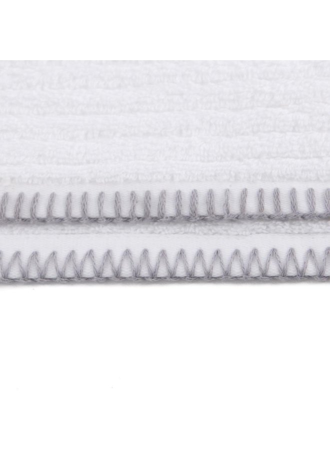 Heckett & Lane Strandlakens Premium (Set Van 2) Wit - 90x180 - Bamboe/Katoen