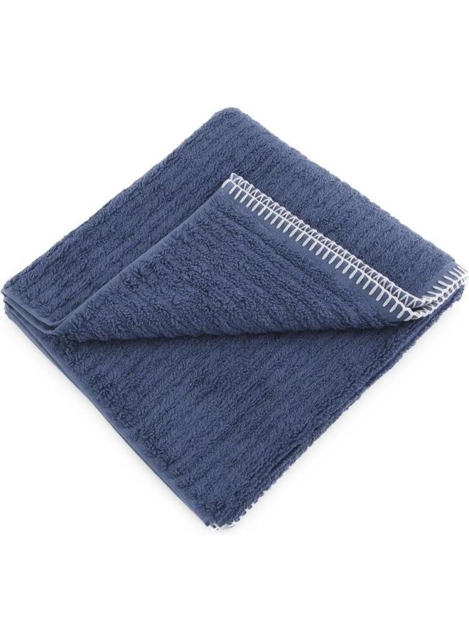 Heckett & Lane Strandlakens Premium (Set Van 2) Denim Blauw - 90x180 - Bamboe/Katoen