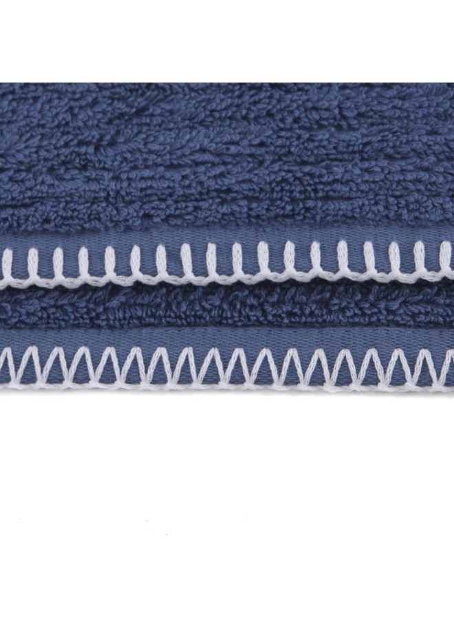 Heckett & Lane Strandlakens Premium (Set Van 2) Denim Blauw - 90x180 - Bamboe/Katoen