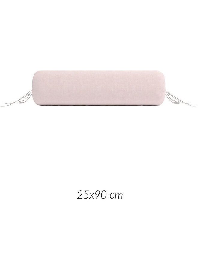 Sierkussenhoezen Lino (Set van 2) Shell Roze - 25x90 - Katoen