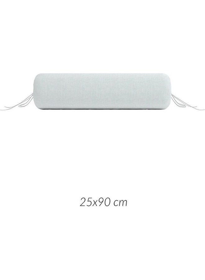 Sierkussenhoezen Lino (Set van 2) Mint Groen - 25x90 - Katoen