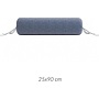 ZO! Home Sierkussenhoes Lino Urban Blauw - Set Van 2 - Katoen