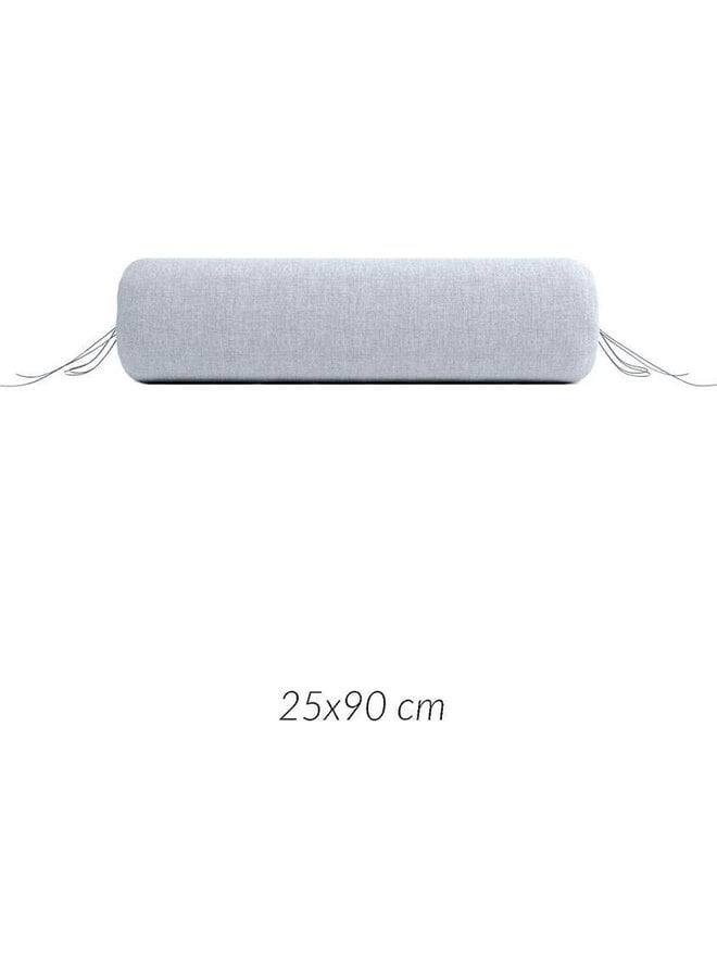 ZO! Home Sierkussenhoes Lino Denimblauw - Set Van 2 - Katoen