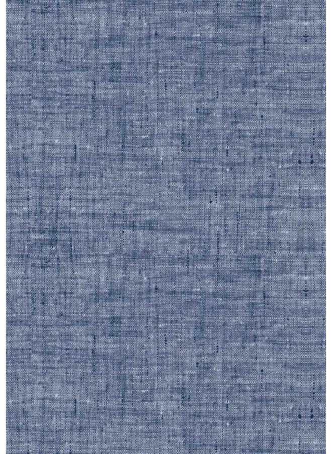 ZO! Home Sierkussenhoezen Lino (Set van 2) Urban Blauw - 40x80 - Katoen