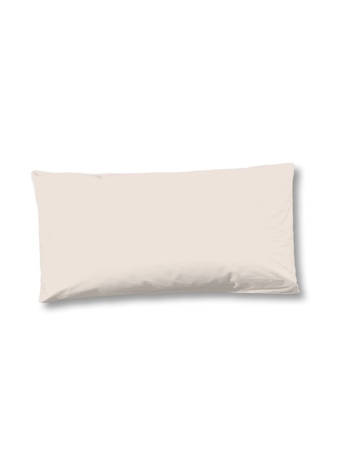 Sierkussenhoezen (Set Van 2) Zand - 40x80 - Katoensatijn
