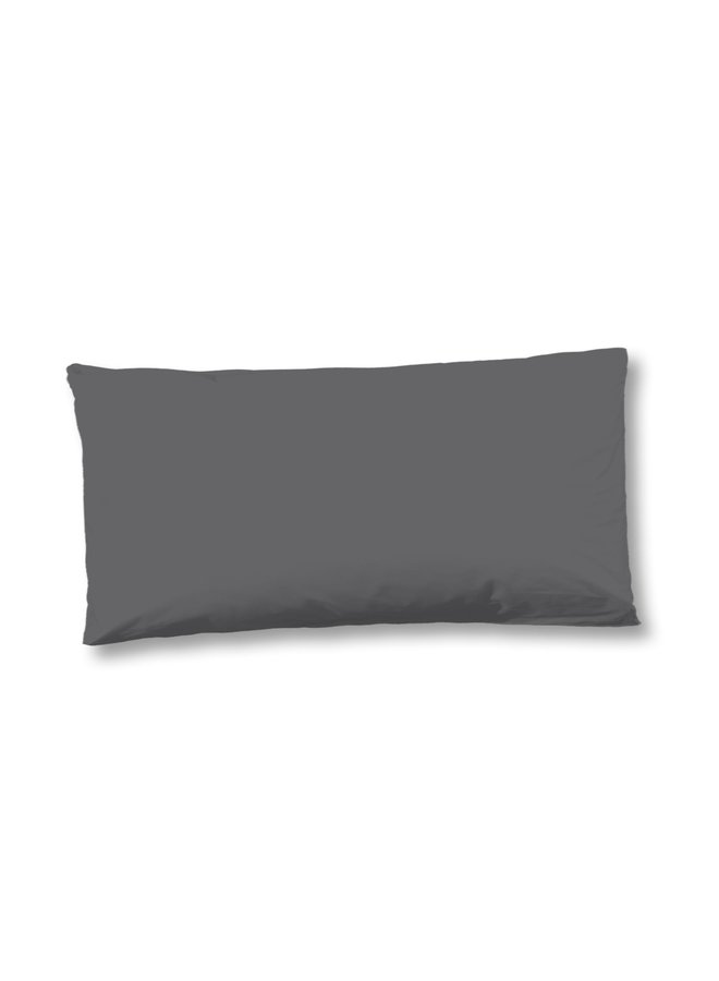 HIP Sierkussenhoezen (Set Van 2) Grijs - 40x80 - Katoensatijn