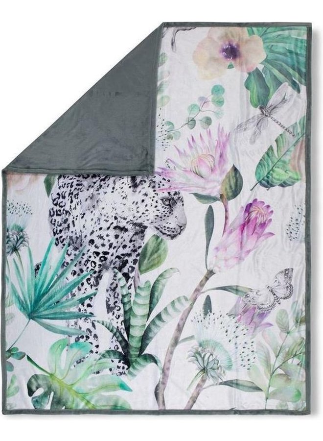 Descanso Plaid Volterra Multi - 130x160 - Velvet