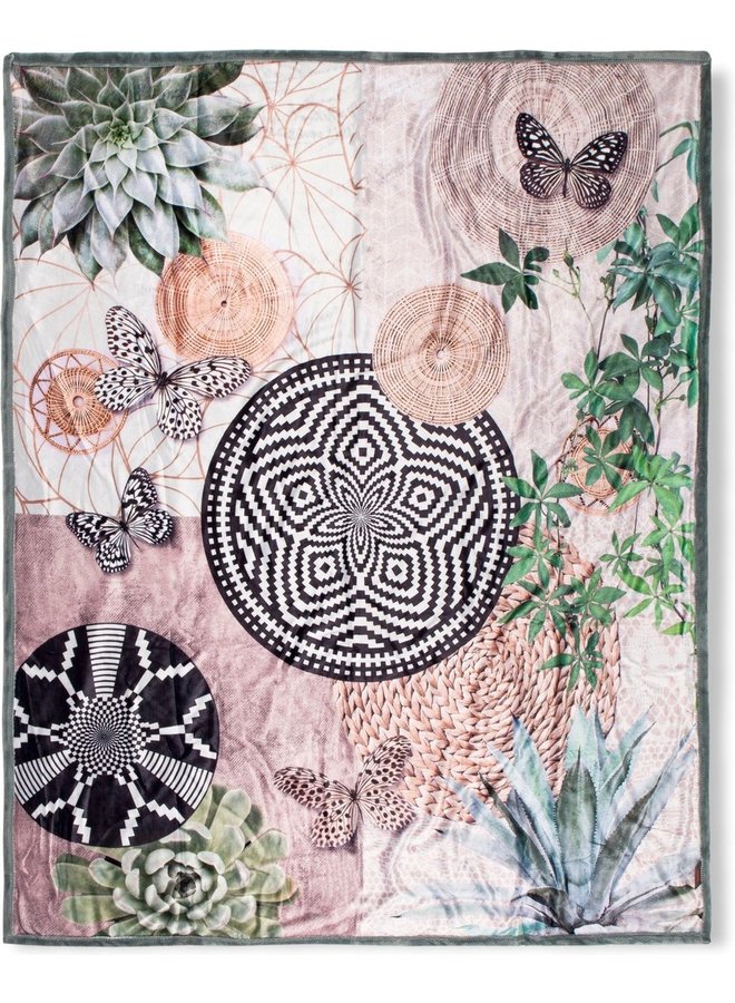 Plaid Skylar Multi - 130x160 - Velvet