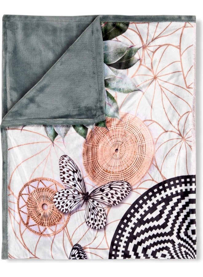 Hip Plaid Skylar Multi - 130x160 - Velvet