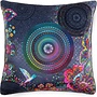 HIP Sierkussen Gevuld Iniga Grijs - 48x48- Velvet