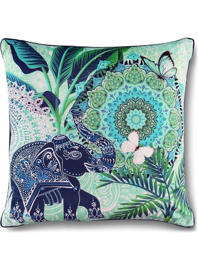 Sierkussen Isara Blauw - 50x50 - Velvet