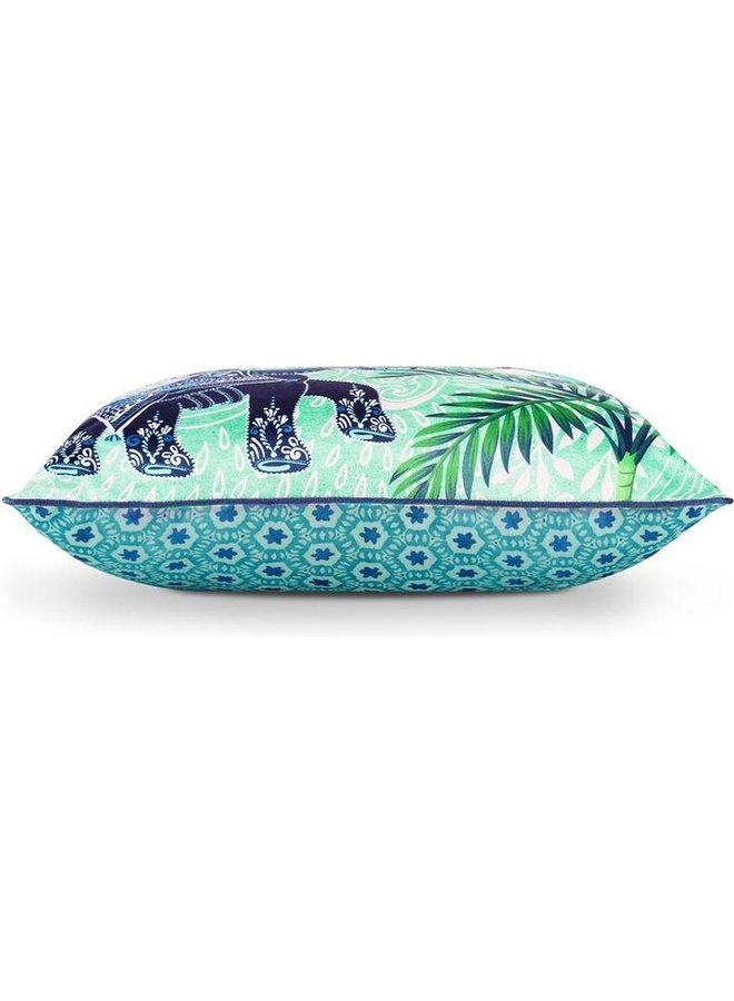 HIP Sierkussen Isara Blauw - 50x50 - Velvet