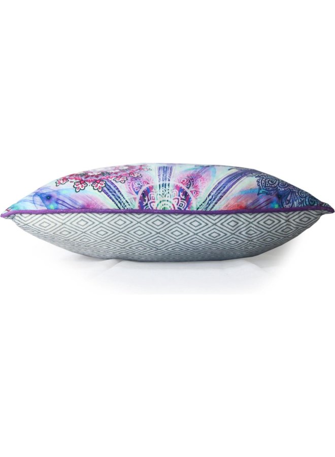 HIP Sierkussen Gevuld Jayanti Paars - 48x48 - Velvet