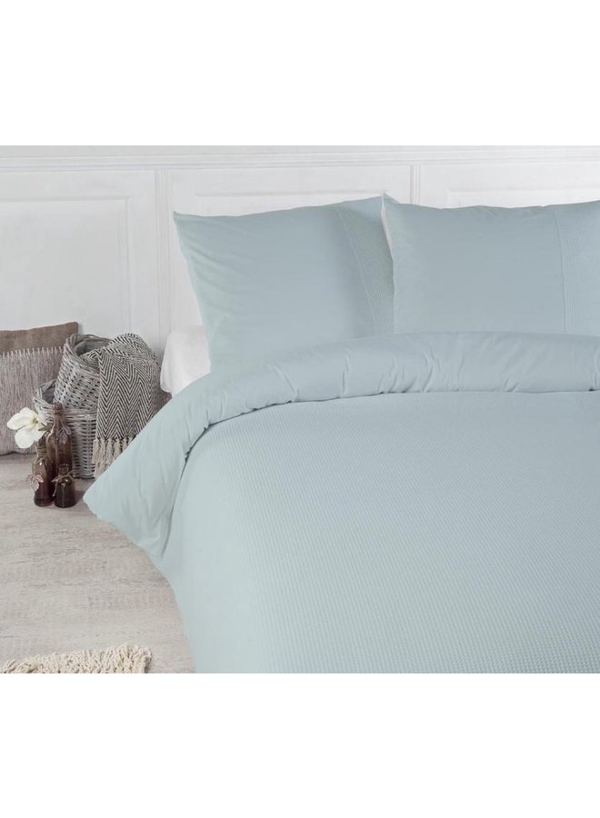 Papillon Dekbedovertrek Mendoza Groen - Percale Katoen