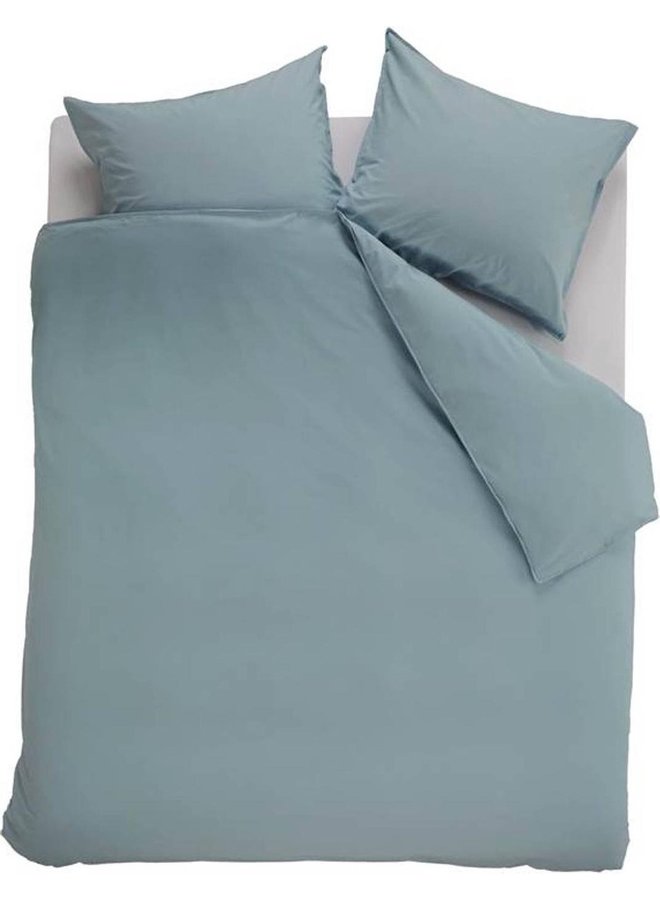 Dekbedovertrek Uni Blauw - Katoen PL1