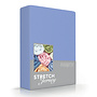 Romanette Hoeslaken Lavendel Blauw - Jersey