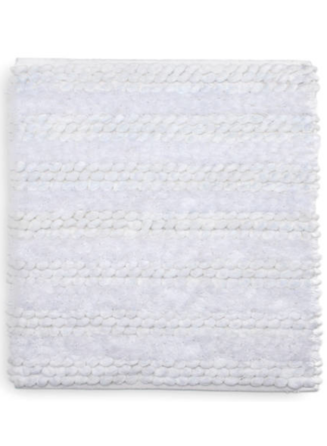 Heckett & Lane Badmat Roberto Wit - Katoen/Polyester