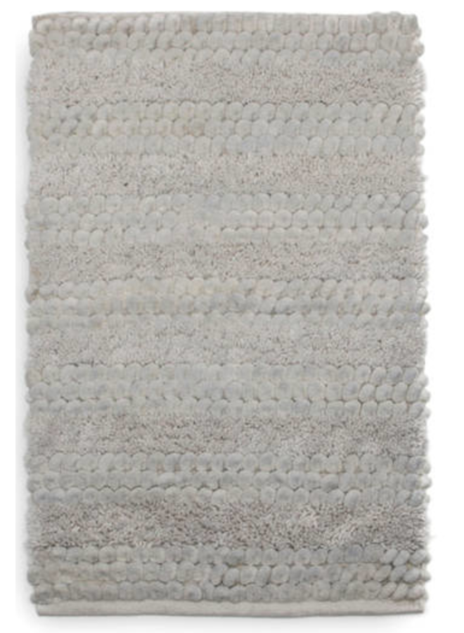 Heckett & Lane Badmat Roberto Grijs - Katoen/Polyester