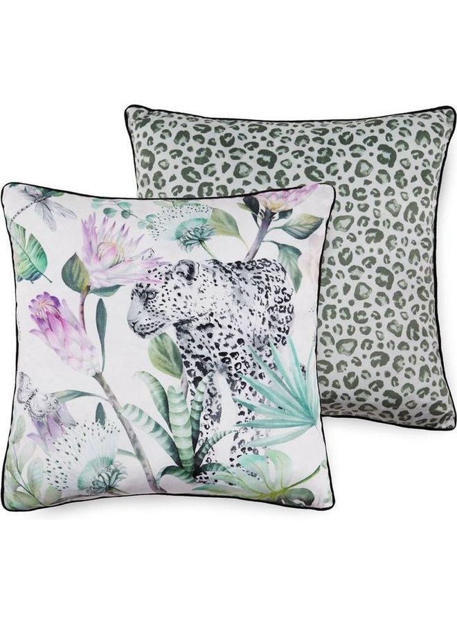 Descanso Sierkussen Gevuld Volterra Groen - 50x50 - Velvet