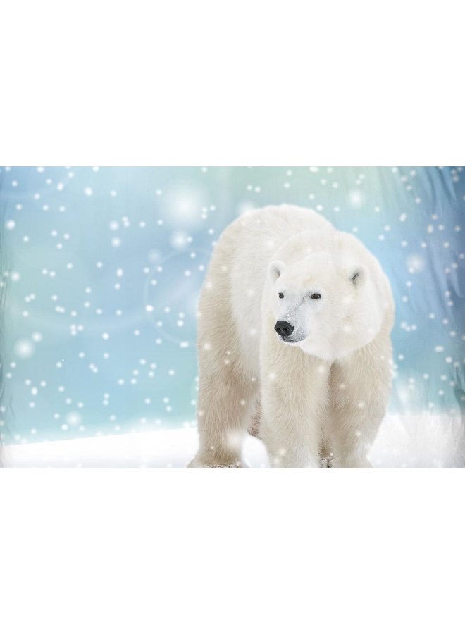 Good Morning Dekbedovertrek Kids Icebear Blauw - Flanel