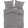 Papillon Dekbedovertrek Deauville Grijs - Percale Katoen