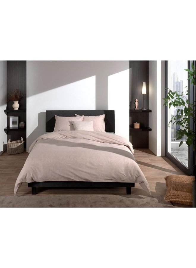 ZO! Home Dekbedovertrek Lino Sandy Beige - Katoen