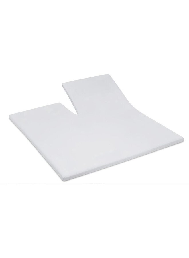 Hoeslaken Splittopper Grijs - Katoensatijn