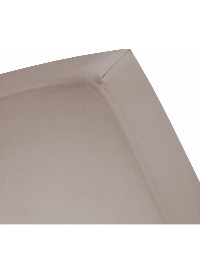 Cinderella Hoeslaken Splittopper Taupe - Flanel