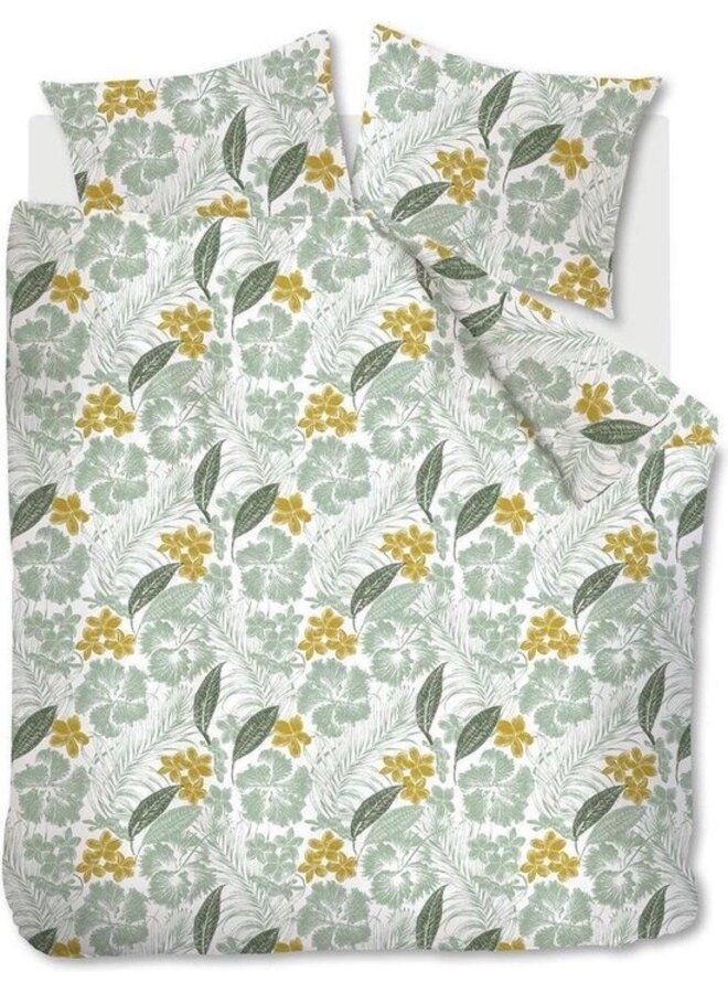 Ambiante Dekbedovertrek Gina Groen - Katoen