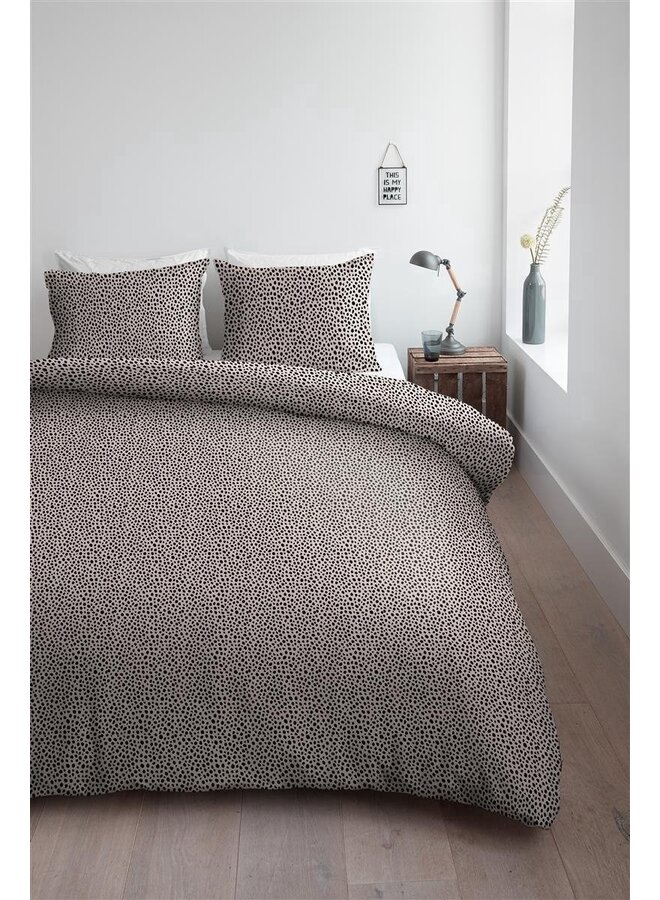 Ambiante Dekbedovertrek Harley Zand - Katoensatijn