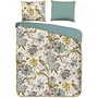 Descanso Dekbedovertrek Wood Multi - Biologisch Katoensatijn