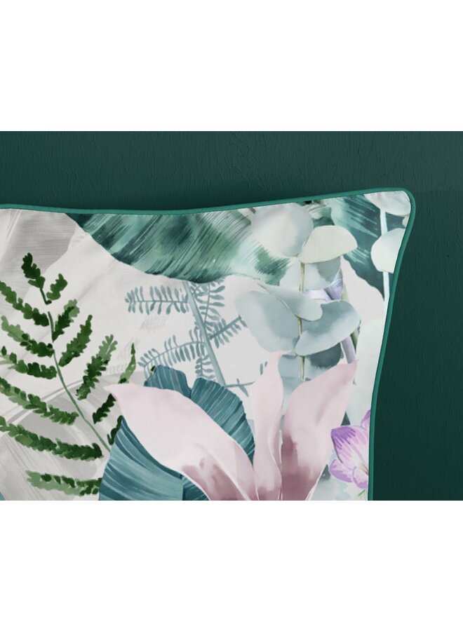 Descanso Dekbedovertrek Verdi Multi - Biologisch Katoensatijn