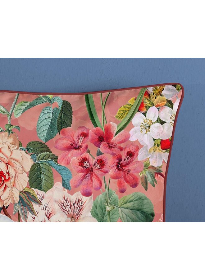 Descanso Dekbedovertrek Amalia Terra - Biologisch Katoensatijn