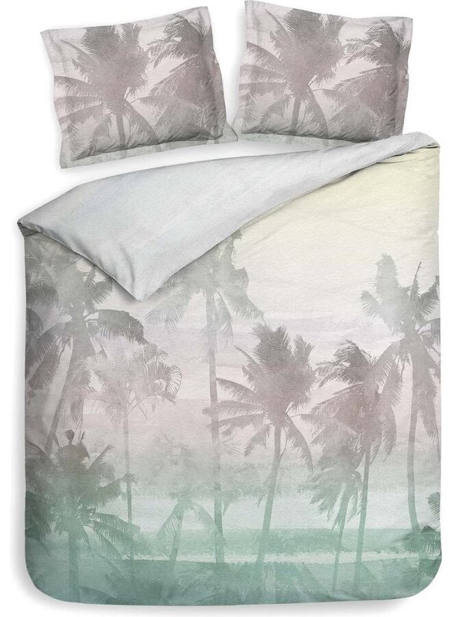 Heckett & Lane Dekbedovertrek Greg Multi - Biologisch Katoensatijn