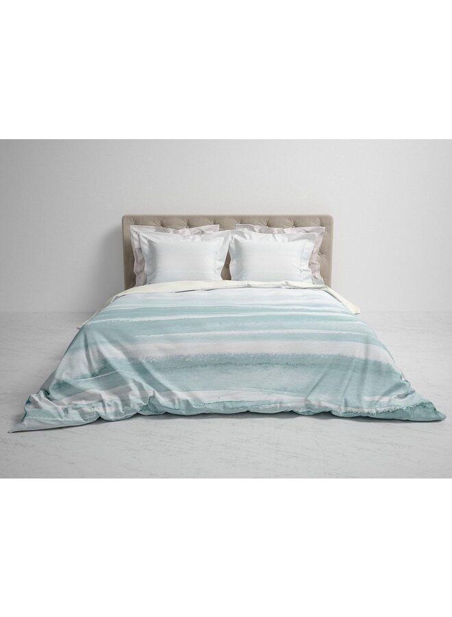 Heckett & Lane Dekbedovertrek Greg Multi - Biologisch Katoensatijn