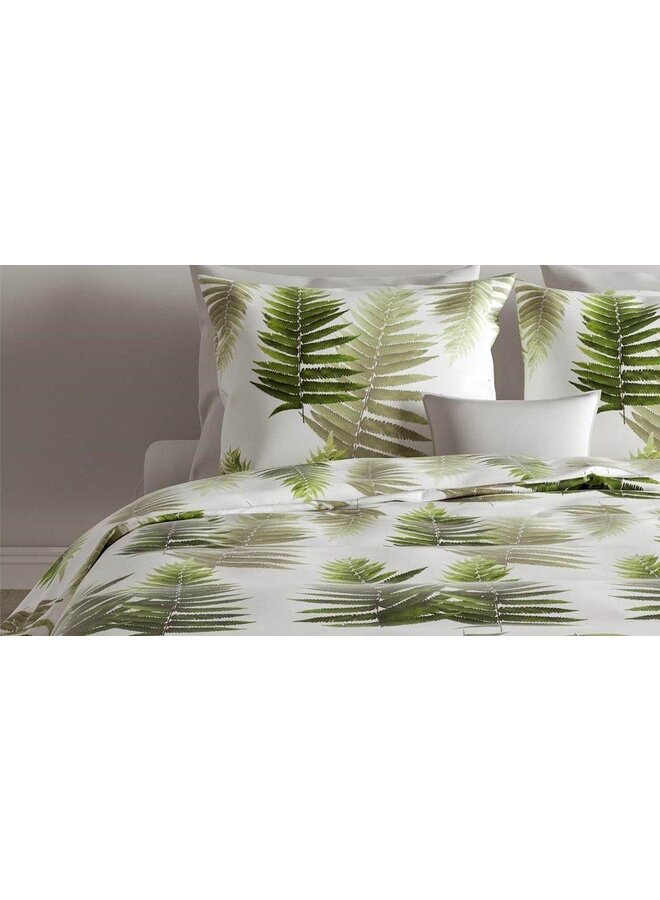 ZO! Home Dekbedovertrek Donny Groen - Katoensatijn