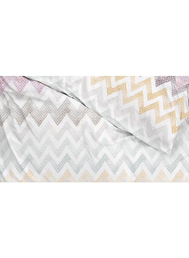 ZO! Home Dekbedovertrek Caro Multi - Katoensatijn