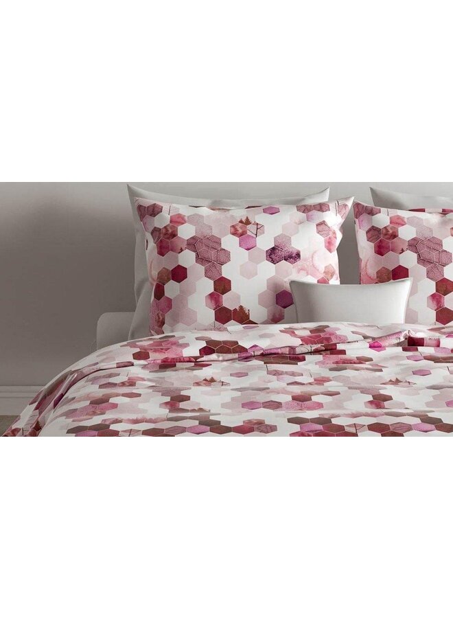 ZO! Home Dekbedovertrek Pax Roze - Katoensatijn