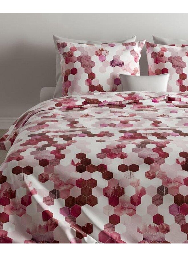 ZO! Home Dekbedovertrek Pax Roze - Katoensatijn