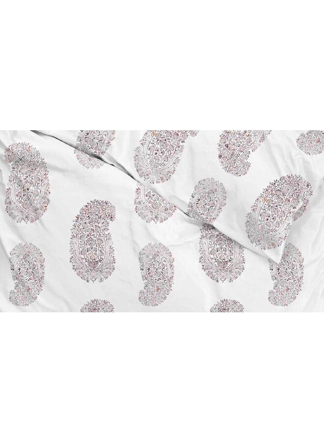 ZO! Home Dekbedovertrek Yael Roze - Katoensatijn