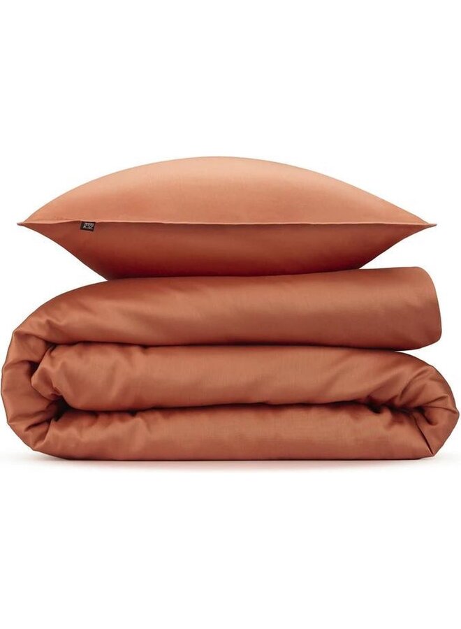 ZO! Home Dekbedovertrek Satinado Oranje - Katoensatijn