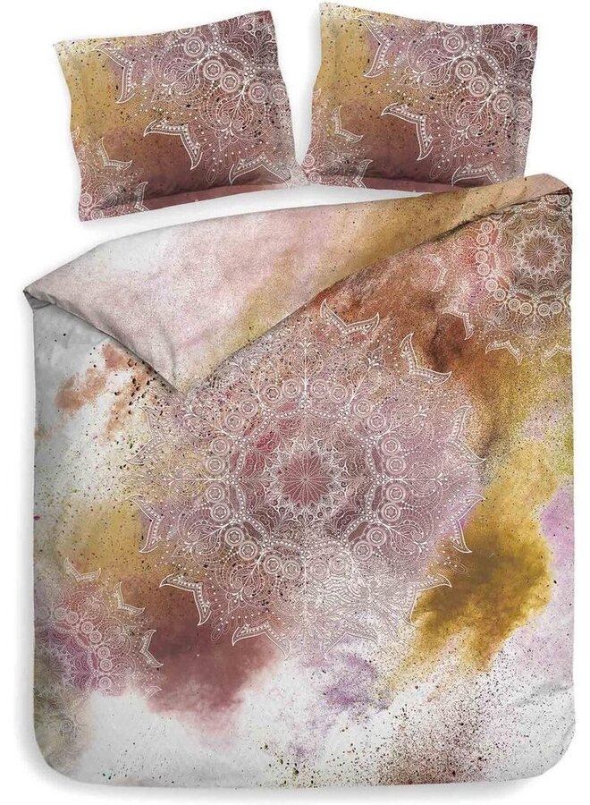 Heckett & Lane Dekbedovertrek Anneli Multi - Biologisch Katoensatijn