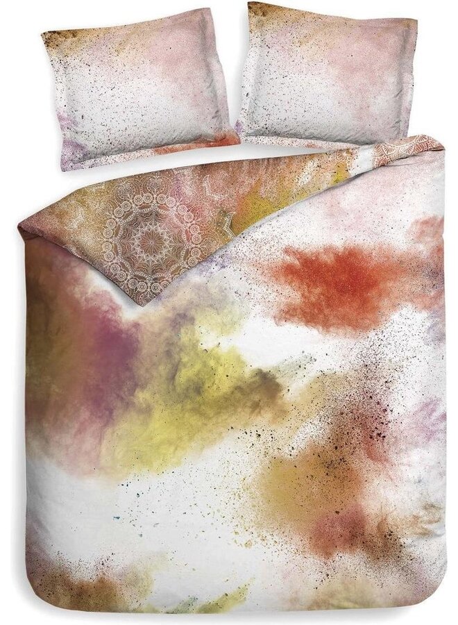 Heckett & Lane Dekbedovertrek Anneli Multi - Biologisch Katoensatijn
