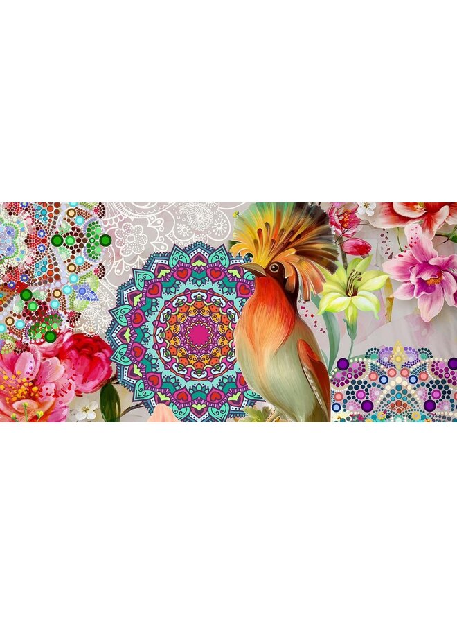 HIP Dekbedovertrek Bindi Multi - Katoensatijn