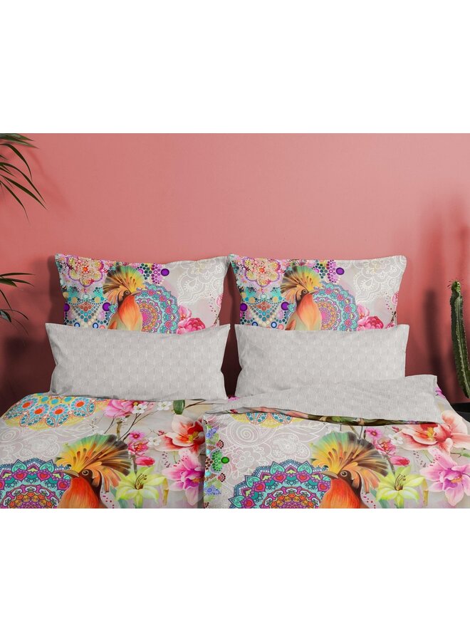 HIP Dekbedovertrek Bindi Multi - Katoensatijn