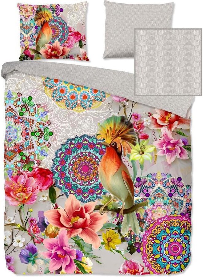 HIP Dekbedovertrek Bindi Multi - Katoensatijn